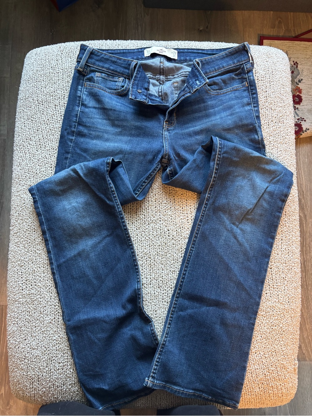 Hollister Women's Blue Boot Cut Jeans